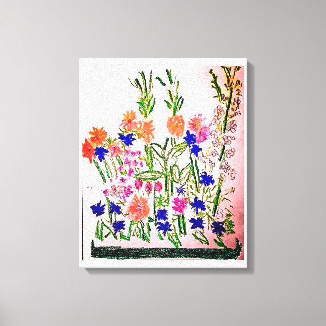 Vertical Arrangement Canvas Print (Front)