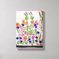 Vertical Arrangement Premium Wrapped Canvas