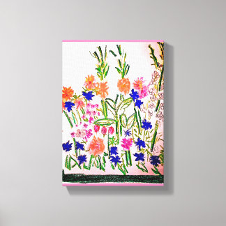 Vertical Arrangement Premium Wrapped Canvas