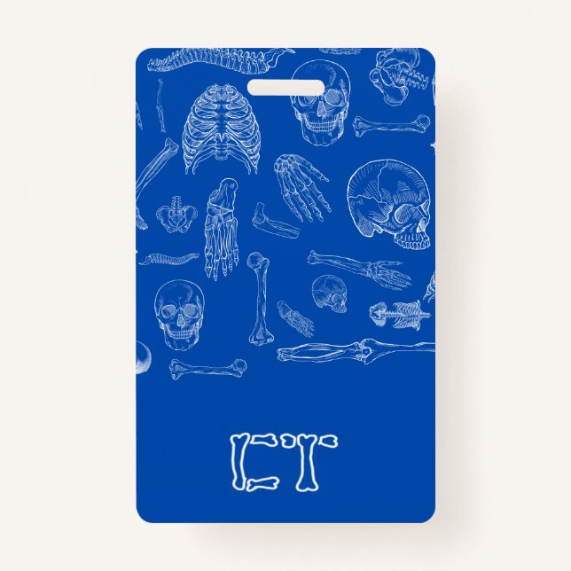 Vertical Badge Buddy ID Badge (Back)