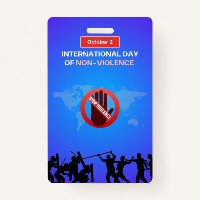 Vertical Badge ID Badge (Front)