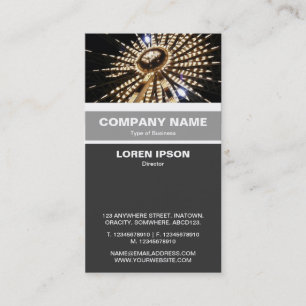 Vertical Banded - Ferris wheel Business Card