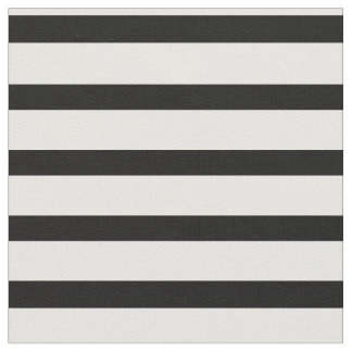 Vertical Black Striped Fabric
