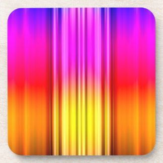 Vertical Colour Stripes Coaster