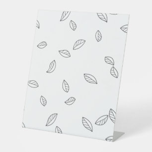 Vertical, Dark Grey Pedestal Sign