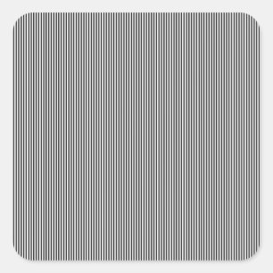 Vertical Design One Square Sticker