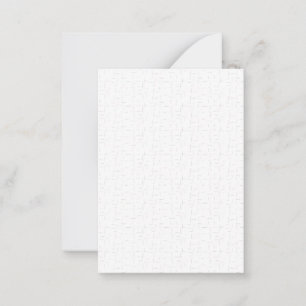 vertical Design Thirty Three Card