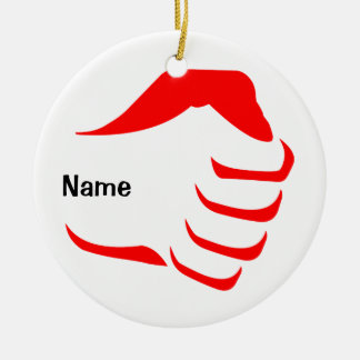 Vertical Fist Ornament