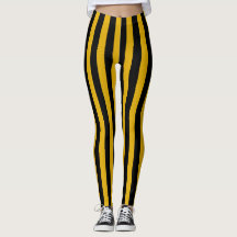 Vertical Gold and Black Stripes