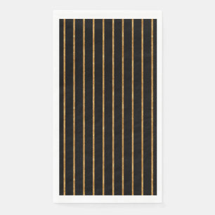 Vertical Golden Lines   Napkin