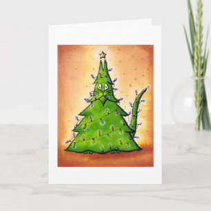 Vertical greeting card