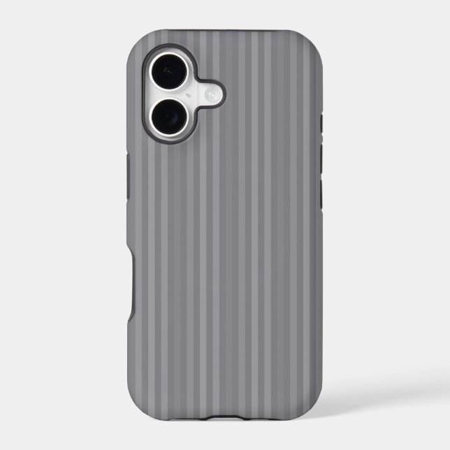 Vertical Grey Stripes Pattern (Back)