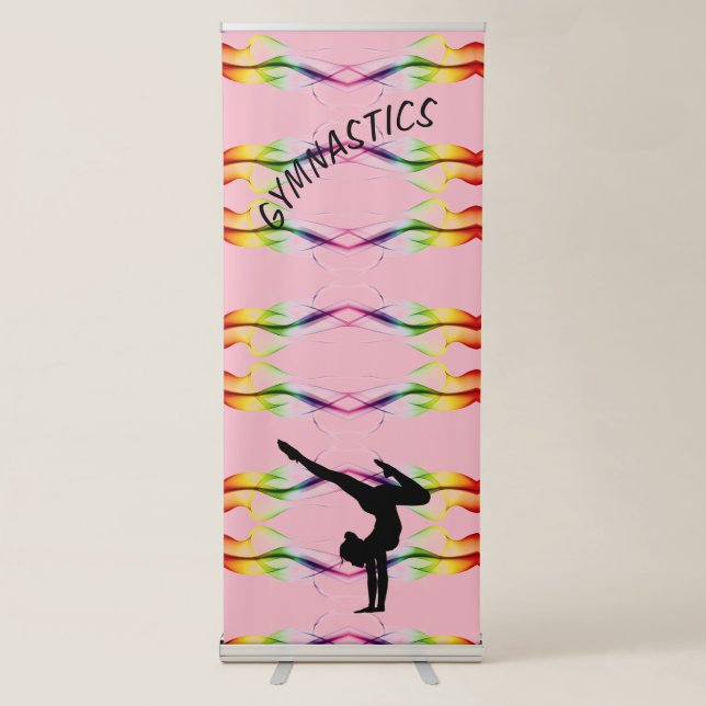 Vertical Gymnastics Banner (Front)