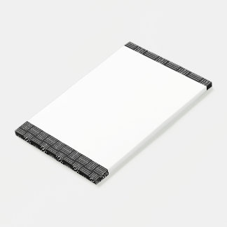 Vertical Horizontal Lines Post it;  long Note pad