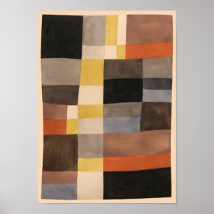 Vertical-Horizontal Rhythms Sophie Taeuber-Arp Poster