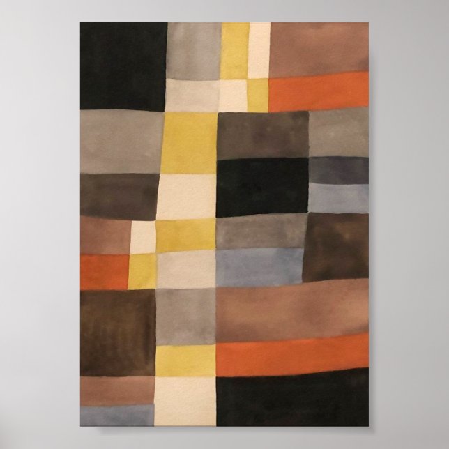 Vertical-Horizontal Rhythms | Sophie Taeuber-Arp | Poster (Front)