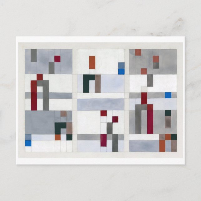 Vertical Horizontal | Sophie Taeuber-Arp | Postcard (Front)