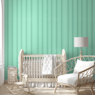 Vertical lines on mint green pattern wallpaper