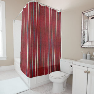 Vertical Lines Pattern  Shower Curtain
