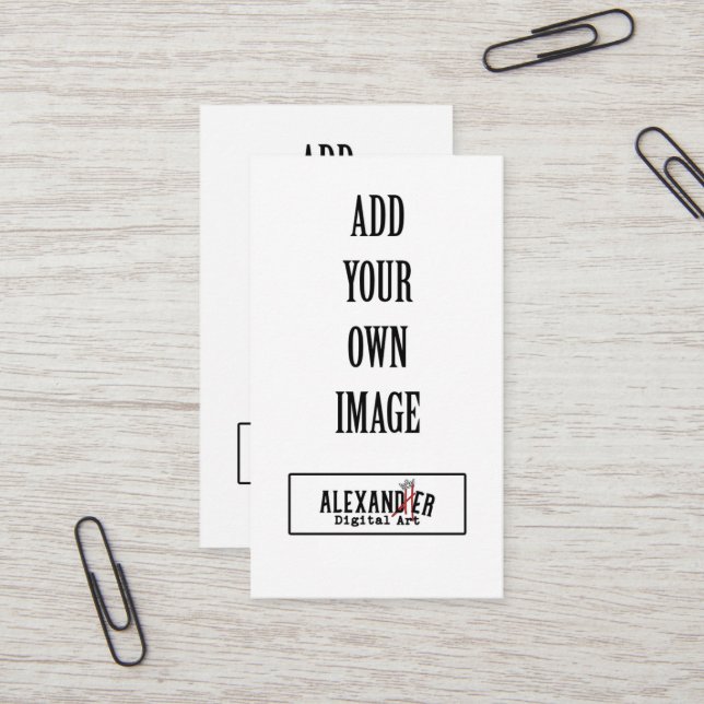 Vertical Loyalty and Business Card (Front/Back In Situ)