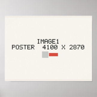 vertical map - personalised poster