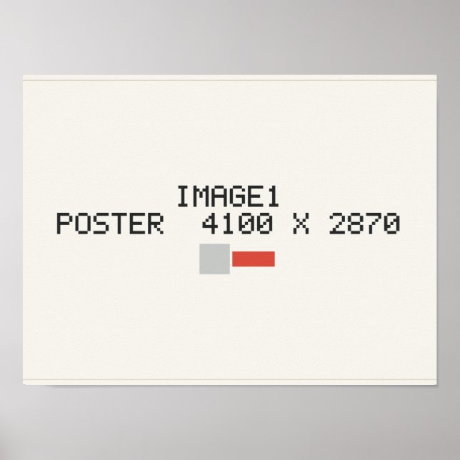vertical map - personalised poster (Front)