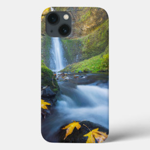 Vertical panorama view of Tunnel Falls iPhone 13 Case
