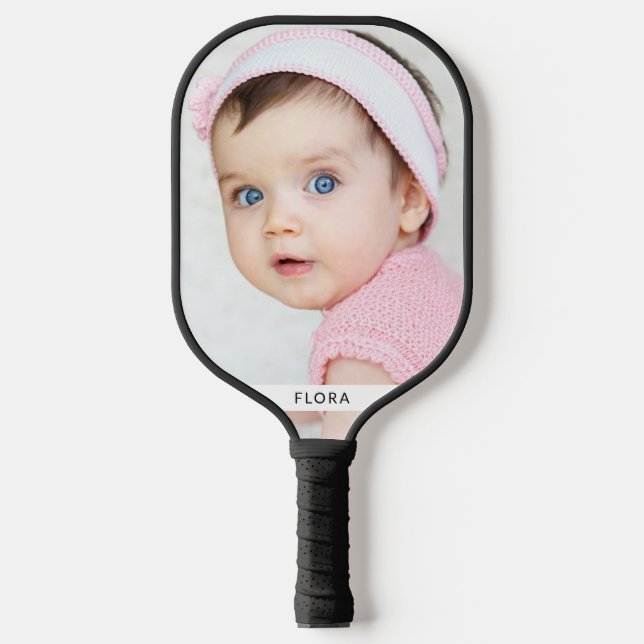 Vertical Photo Personalised Pickleball Paddle (Front)