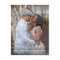 Vertical Photo Wedding Save The Date Postcard