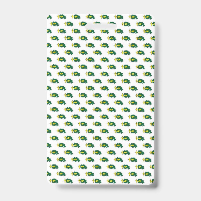 Vertical Plastic Badge | Custom ID Card (Front)