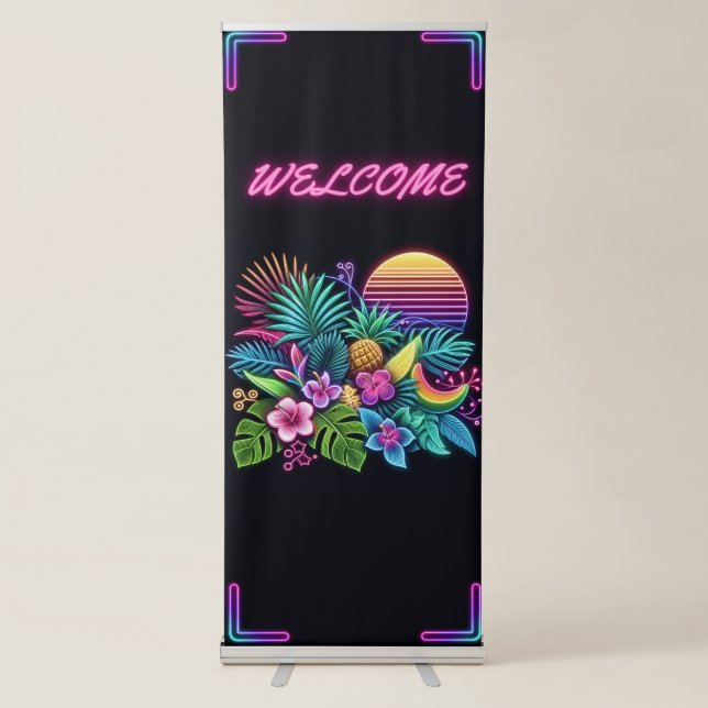 Vertical Retractable Banner (Front)