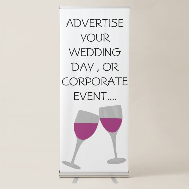Vertical Retractable Banner (Front)