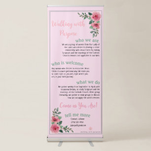 Vertical Retractable Banner