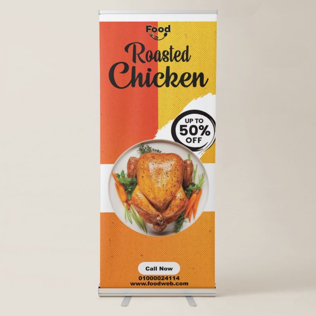 Vertical Retractable Banner (Front)