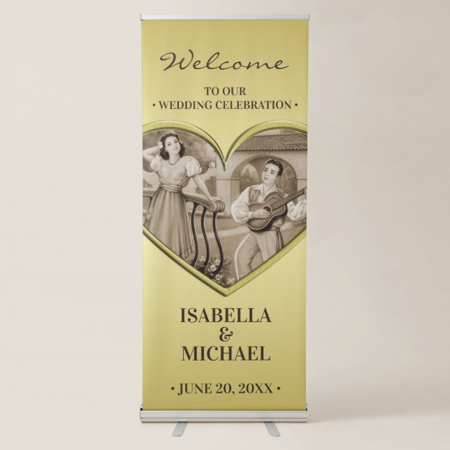 Vertical Retractable Banner (Front)