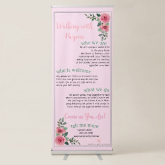 Vertical Retractable Banner