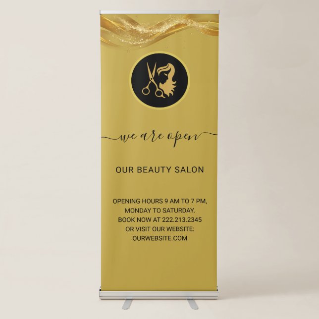 Vertical Retractable Banner (Front)