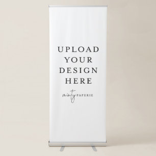 Vertical Retractable Banner 33" x 84"