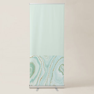 Vertical Retractable Banner elegant hand painted l