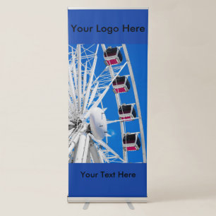 Vertical Retractable Banner Ferris Wheel