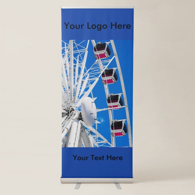 Vertical Retractable Banner Ferris Wheel (Front)