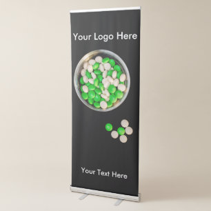 Vertical Retractable Banner of Mints
