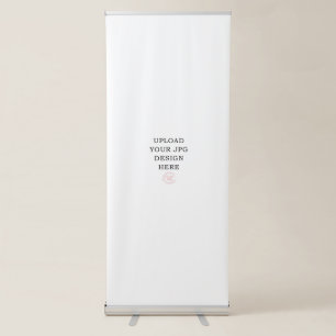 Vertical Retractable Banner Print Your Own