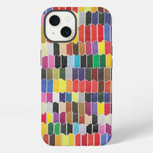 Vertical Scalloped Swatches Collage iPhone 13 Case