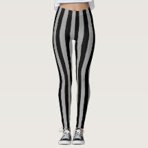 Vertical Silver and Black Stripes