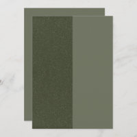 Vertical Split Moss Green Menu – Customisable