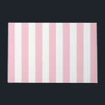 Vertical Stripes Baby Pink And White Striped Doormat<br><div class="desc">Vertical Stripes – light pink and white striped pattern.</div>
