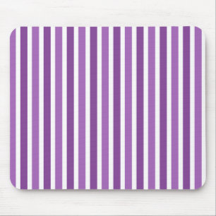 Vertical Stripes Mousepad, Purple Mouse Mat