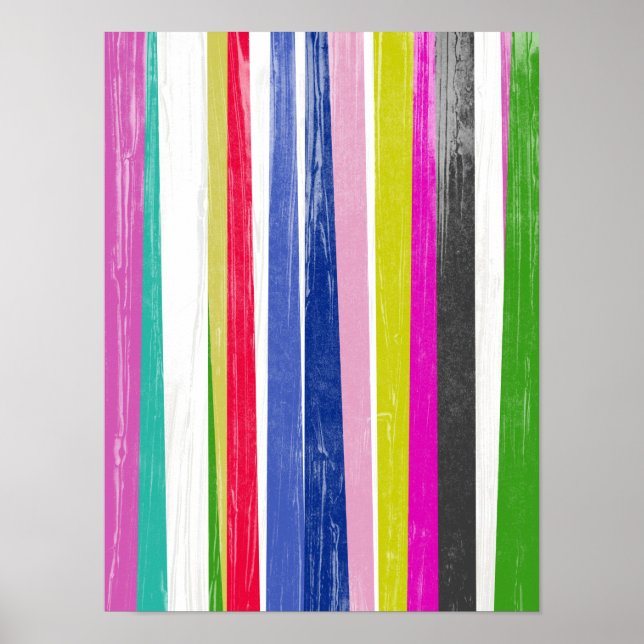 Vertical Stripes Poster (Front)