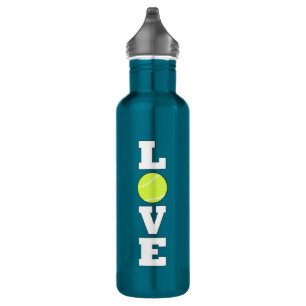 Vertical Tennis LOVE Tennis Player or Coach Sports 710 Ml Water Bottle